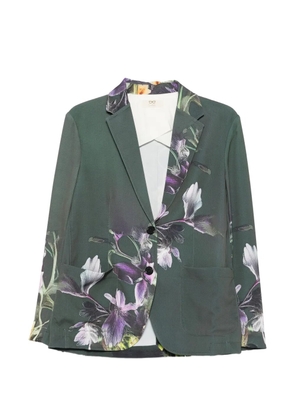 SISSIOTTO floral-print blazer - Green