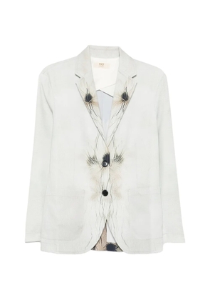 SISSIOTTO lon-sleeves blazer - Green