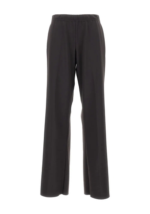 Irie' elasticated-waist straight-leg trousers - Grey