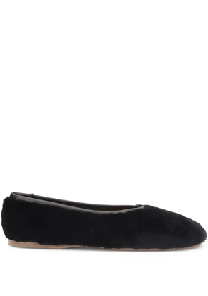 Forte Forte sheepskin ballerina flats - Black