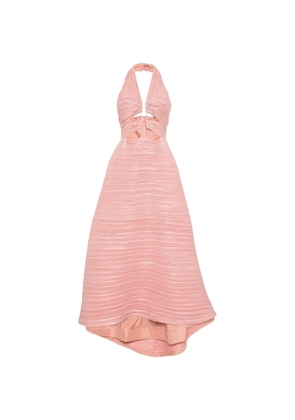 Cult Gaia cutout halterneck dress - Pink