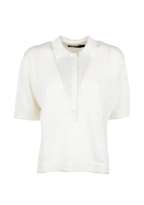 Seventy short-sleeve buttoned polo shirt - Neutrals