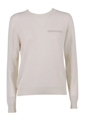 Peserico embellished sweater - Neutrals