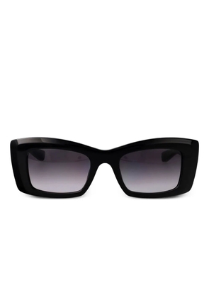 Alexander McQueen Eyewear rectangle-frame sunglasses - Black