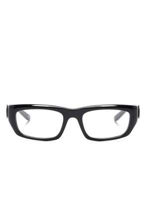 Balenciaga Eyewear logo-plaque glasses - Black