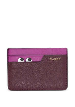 Anya Hindmarch Peeping eyes card case - Brown