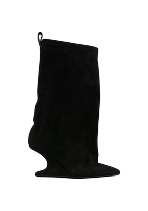 Rick Owens Cantilever 8 pointed boots - Black
