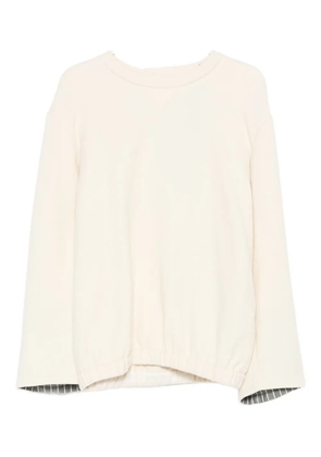 Carven drop-shoulder sweatshirt - White