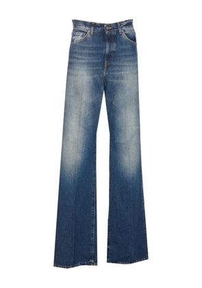 DONDUP five-pocket frayed jeans - Blue