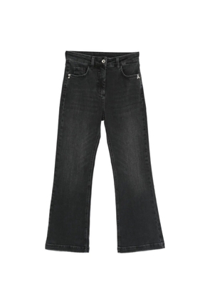Patrizia Pepe cotton flared denim jeans - Black