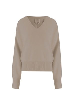 SA SU PHI V-neck cashmere sweater - Neutrals