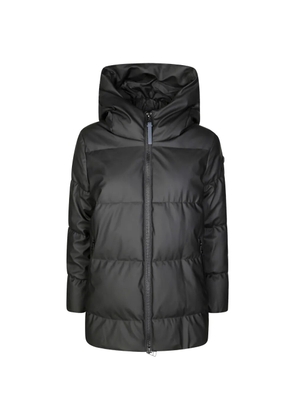 HOMEWARD hooded quilted coat - Black