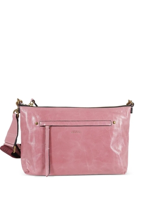 ISABEL MARANT Nessah zip shoulder bag - Pink