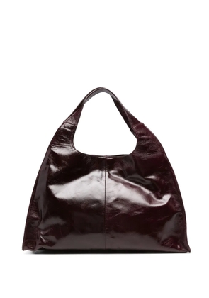 Gimaguas leather tote bag - Red