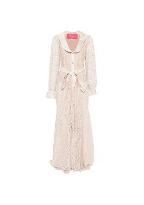 MIAU by Clara Rotescu Reverie belted maxi dress - Neutrals