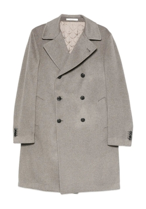 Tagliatore double-breasted coat - Grey