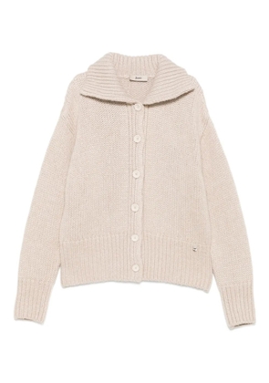 Herno button-front collared cardigan - Neutrals