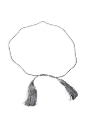 Forte Forte tassel belt - Silver