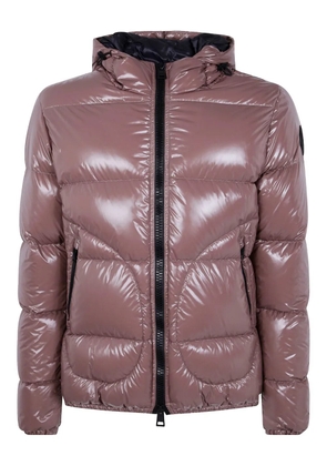 Herno hooded quilted jacket - Brown