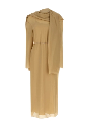 The Row Amede zip dress - Neutrals