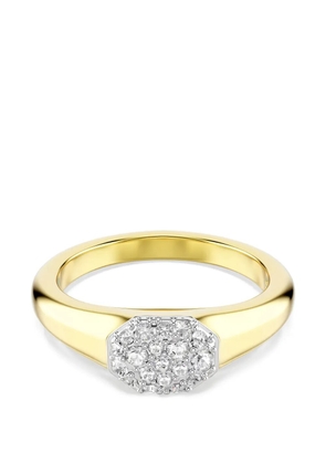 Swarovski Dextera octagon embellished ring - Gold
