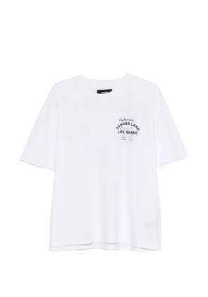 Nahmias printed crew-neck T-shirt - White