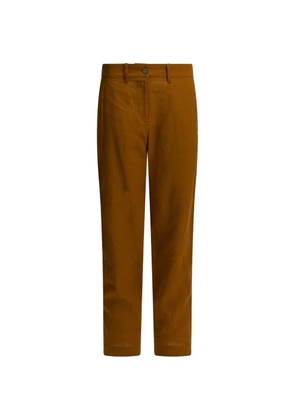 Ines De La Fressange button trousers - Brown