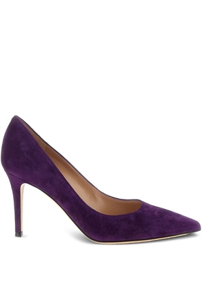 Gianvito Rossi 85mm pointed stiletto pumps - Purple