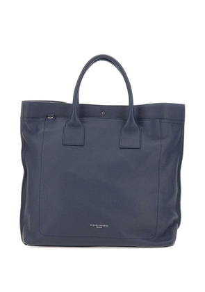 GIANNI CHIARINI front-pocket florence tote bag - Blue