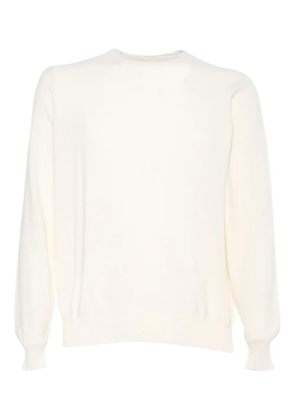 Filippo De Laurentiis cotton crew-neck jumper - White