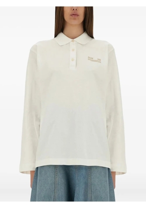 Baum Und Pferdgarten Jeanne long-sleeve polo shirt - White