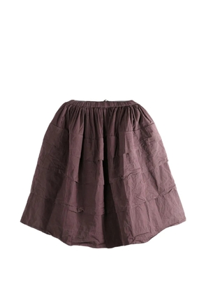 Casey Casey tiered midi skirt - Purple