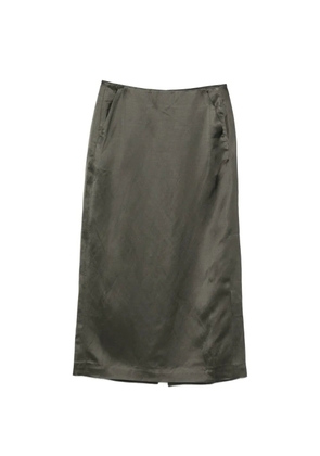 Soeur Helia straight skirt - Green