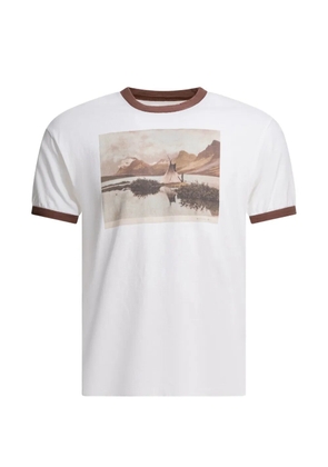 KAPITAL print-detail T-shirt - White