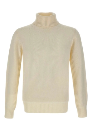 Kangra ribbed-knit turtleneck sweater - Neutrals