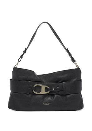 bea mombaers leather shoulder bag - Black
