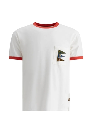 KAPITAL pocket ringer T-shirt - White