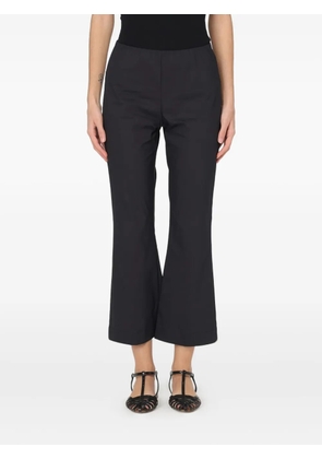 Liviana Conti flared cropped trousers - Black