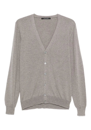 Tagliatore buttoned cardigan - Grey