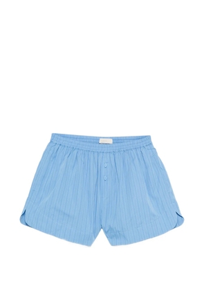 Faithfull the Brand Lonia striped shorts - Blue