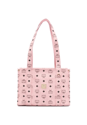 MCM logo-print tote bag - Pink