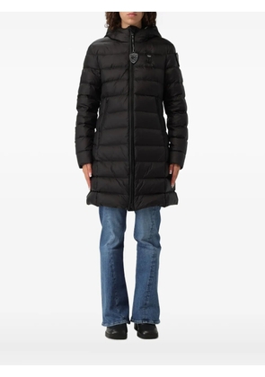 Blauer Agnes hooded coat - Black