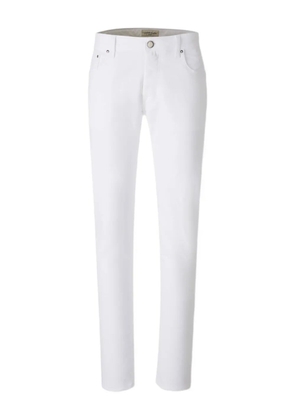 Jacob Cohën button-fly jeans - White