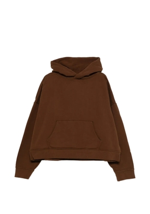 ENTIRE STUDIOS cotton hoodie - Brown