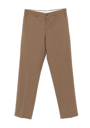 PT Torino flat-front trousers - Brown