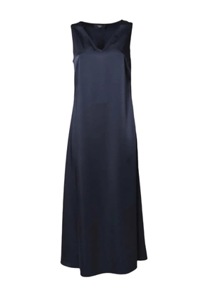 Weekend Max Mara v-neck sleeveless dress - Blue