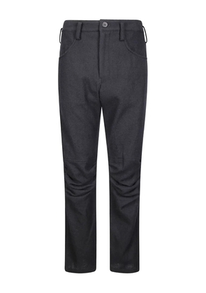 Yohji Yamamoto wool trousers - Black