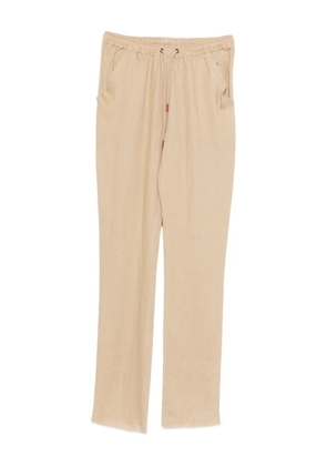 Kiton drawstring-waist trousers - Neutrals