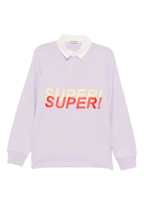 JW Anderson Super Speed polo top - Purple