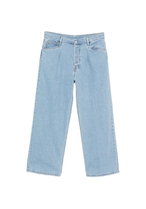 Nine In The Morning pleated cotton jeans - Blue